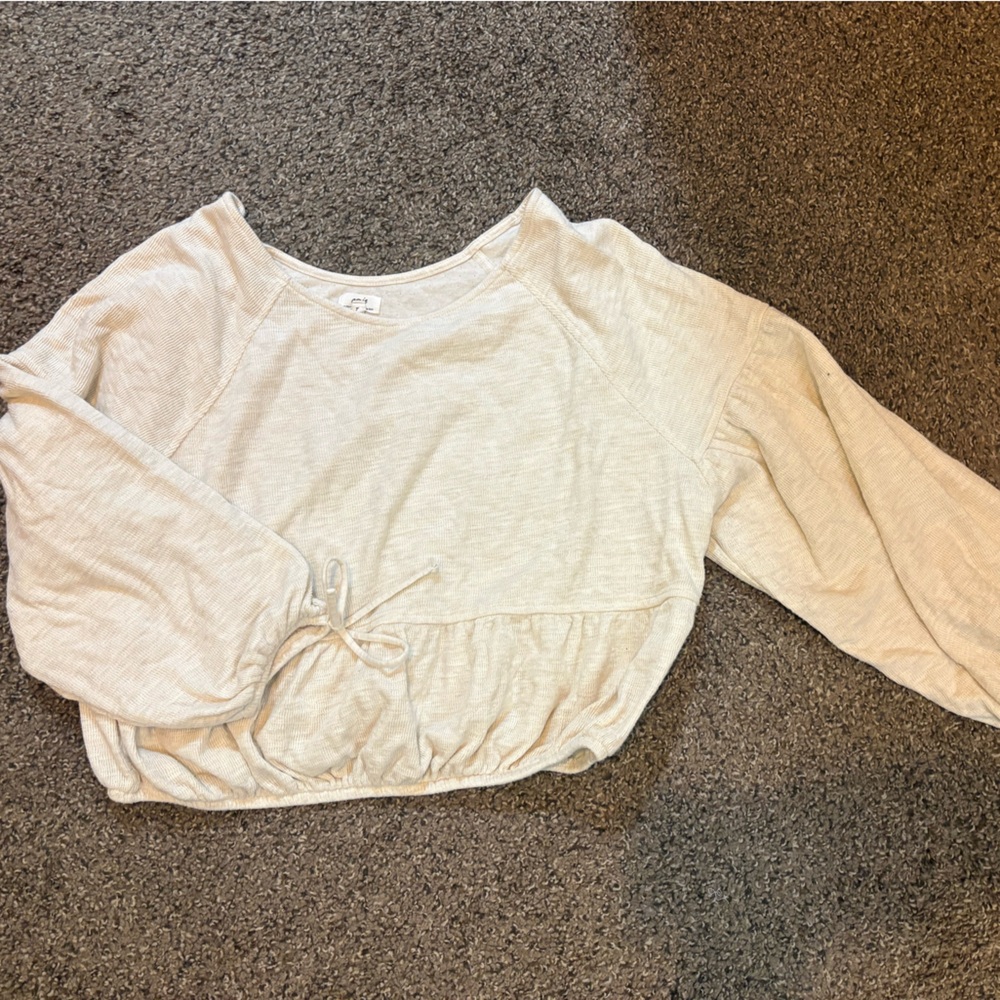 Aerie Cream Kids Sweatpants